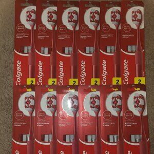 Colgate Optic White Toothbrush Lot of (12) 2ct Total Soft Bristle New Unopened